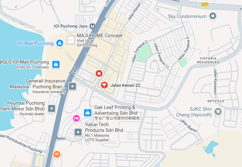 Jalan Kenari, Bandar Puchong Jaya