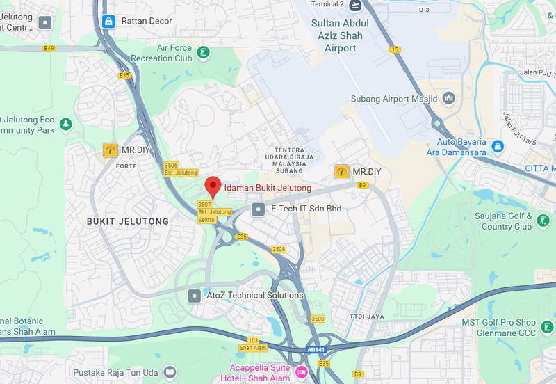 Jalan Menara U8, Bukit Jelutong