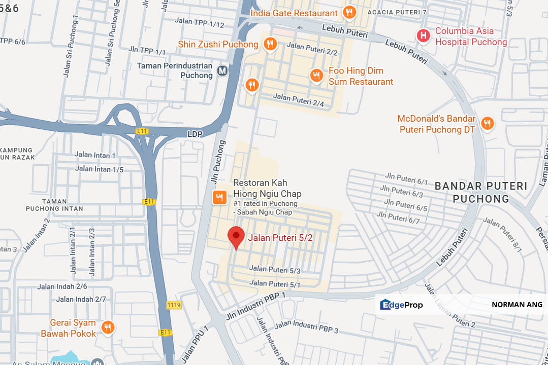 Bandar Puteri 5 Intermediate Ground Floor Shop, Selangor, Puchong