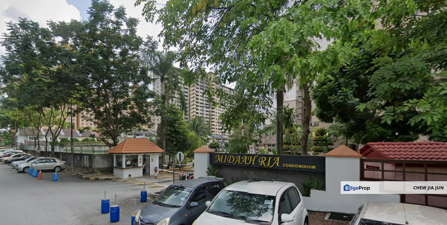 Freehold Walking Distance MRT Midah Ria Condominium, Taman Midah, Cheras Kuala Lumpur, Kuala Lumpur, Cheras
