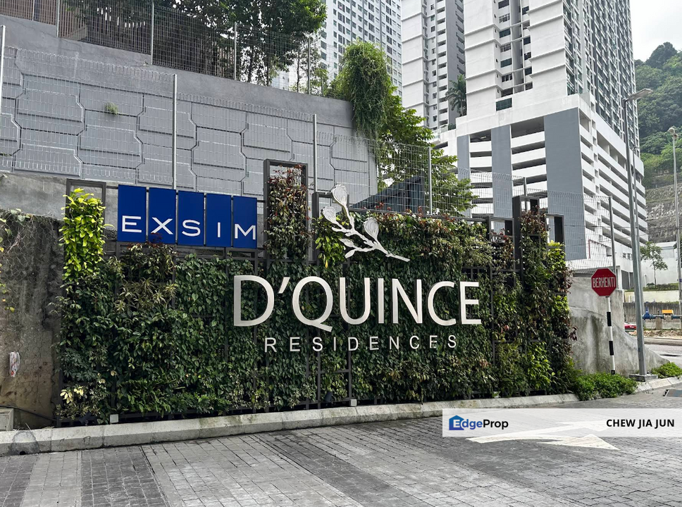 Rental Rm 2300 - Rm 2700 D'Quince Residence Damansara Perdana, Petaling Jaya, Selangor, Selangor, Petaling Jaya