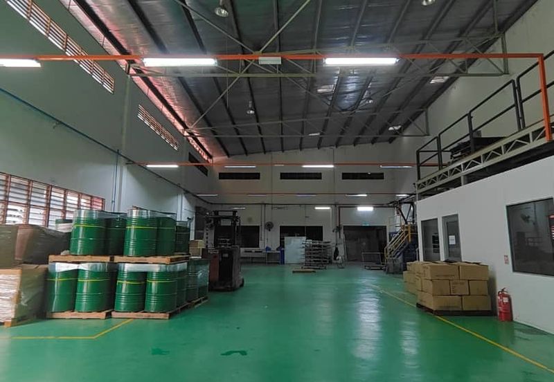 Tenanted ROI 5.3% Semi-D Factory Taman Perindustrian Cemerlang Frontier Tropika Industrial Park, Tiram Utama, Eco Business Park