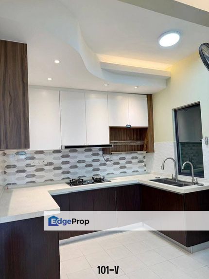 Tip Top Kitchen Cabinet & Table Top Seruling Apartment For Rent Apartment Untuk Disewa Bandar Bukit Raja Klang, Near Setia Alam, Selangor, Klang