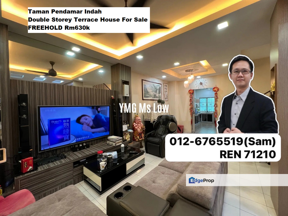 Taman Pendamar Indah  Double Storey Terrace House Renovated and Extended, Selangor, Port Klang