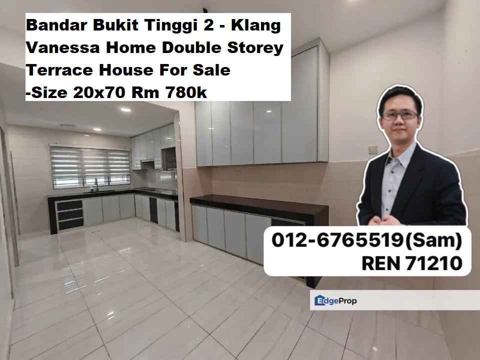 Bandar Bukit Tinggi 2 Klang Vanessa Home Double Storey Terrace House For Sale Renovated, Selangor, Klang