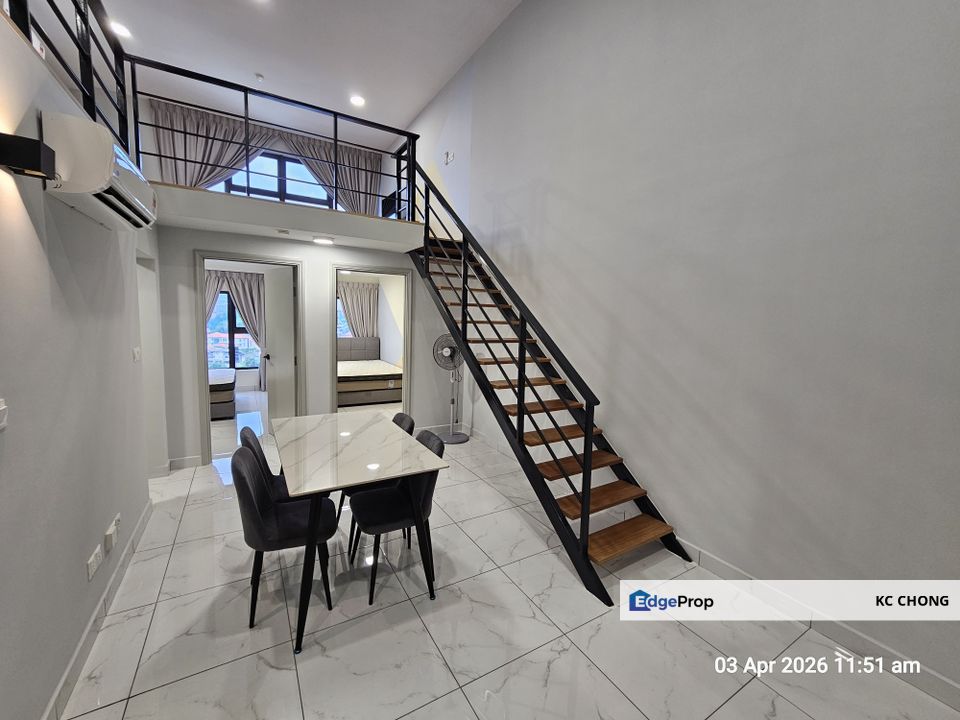 🔥 650m to MRT Station (Direct to TRX/KL City) Duplex Design | Fully Furnished, Kuala Lumpur, Cheras