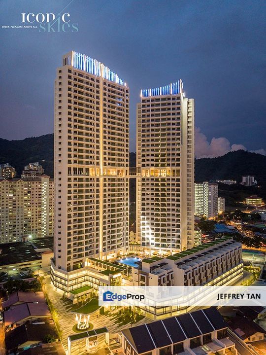 Iconic Skies - High Rise with 4 units/ floor , Penang, Relau