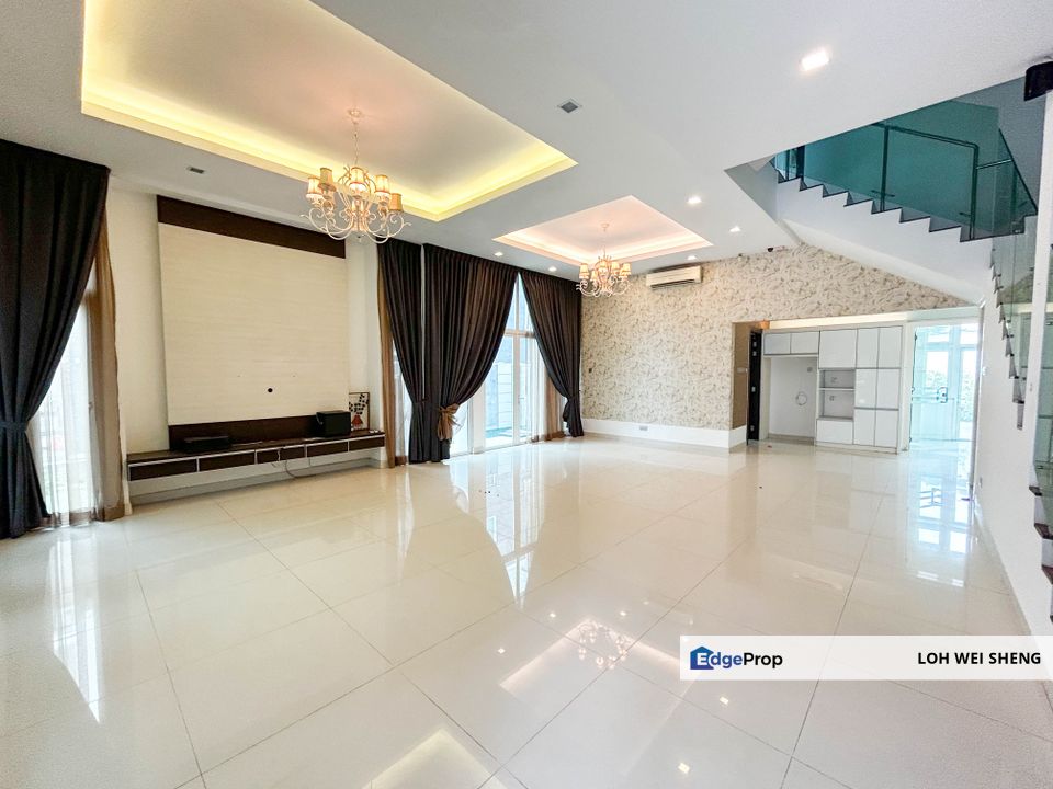 Gated & Guarded 3 Storey Semi-D for Sale at Laman Damaisari, near Mont Kiara, Kuala Lumpur, Segambut