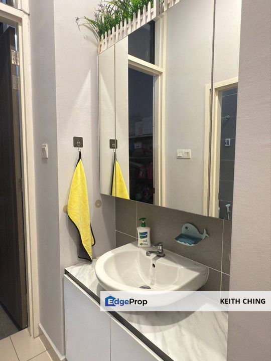 Bandar Cemerlang 3 Storey Cluster House Fully Extended Good Condition, Johor, Ulu Tiram