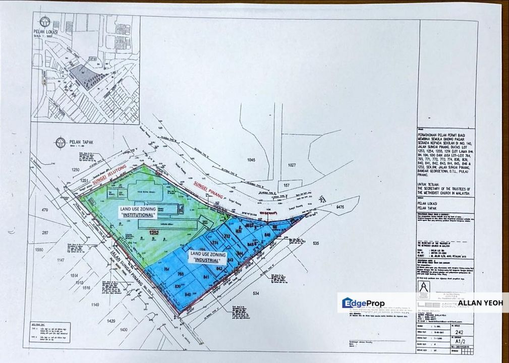 George town Sungai Pinang 2.65 acres land for Sales , Prime Area !, Penang, Timur Laut