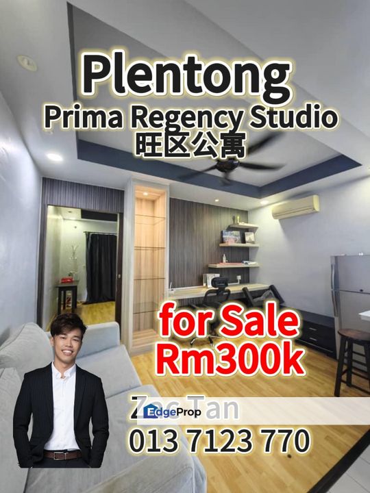 Prima Regency Studio for SALE‼️, Johor, Plentong