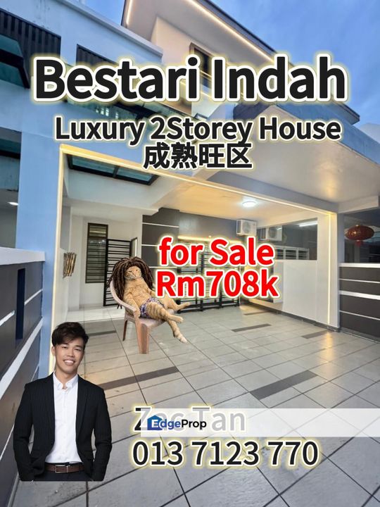 Bestari Indah 2Storey House for Sale‼️, Johor, Ulu Tiram