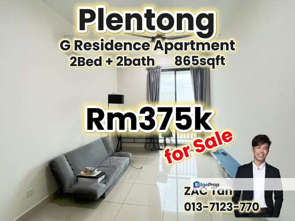 G Residence PLENTONG Apartment for Sale‼️, Johor, Johor Bahru