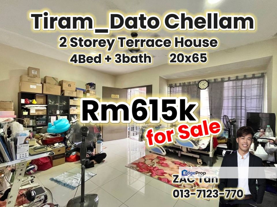 Tiram Palm View 2Storey House for Sale‼️, Johor, Ulu Tiram