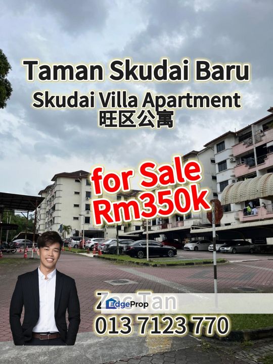 Skudai Villa Apartment for Sale‼️, Johor, Skudai