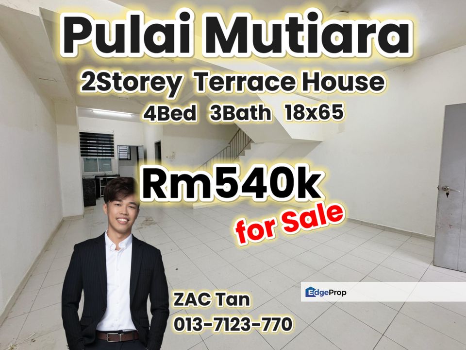 Pulai Mutiara 2Storey House for Sale‼️, Johor, Kangkar Pulai