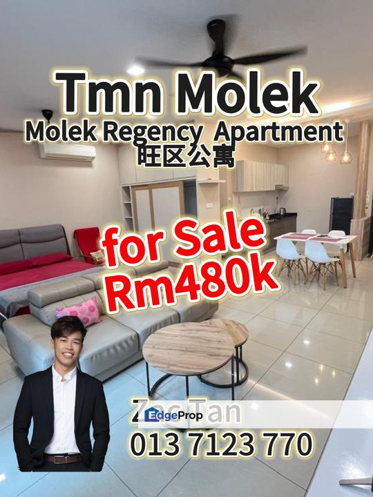 Molek Regency Apartment for Sale‼️, Johor, Johor Bahru