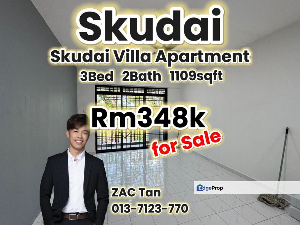 Skudai Villa Apartment for Sale‼️, Johor, Skudai