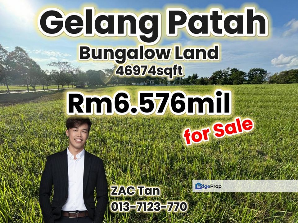Gelang Patah Bungalow Land for Sale‼️, Johor, Gelang Patah
