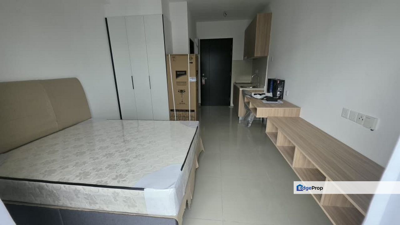 Trellis Residence Studio for Rent‼️2Km to CIQ/RTS‼️, Johor, Johor Bahru