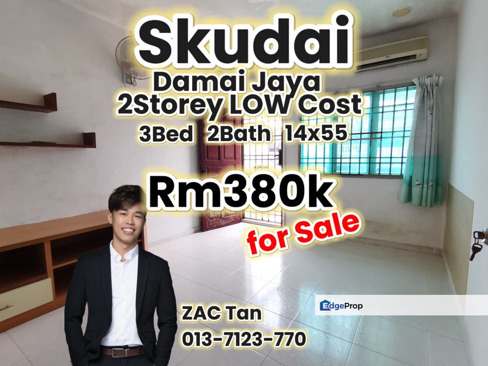 Skudai 2Storey Low Cost for Sale‼️, Johor, Skudai