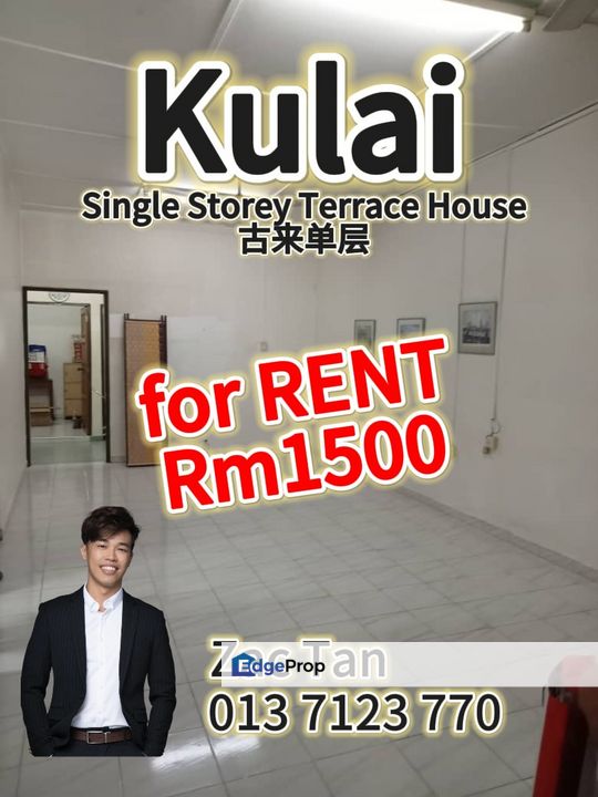 Kulai 1Storey House for RENT‼️, Johor, Kulai