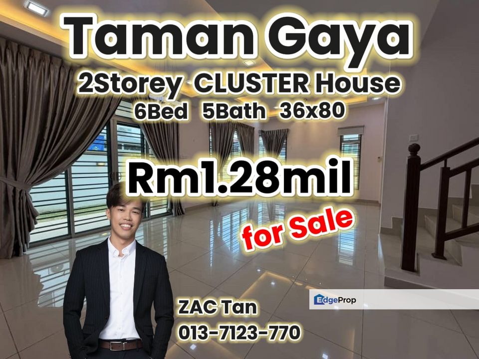 Taman Gaya 2Storey CLUsTEr House for Sale‼️, Johor, Ulu Tiram