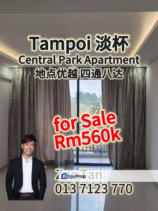 Tampoi Central Park Apartment for Sale‼️, Johor, Johor Bahru
