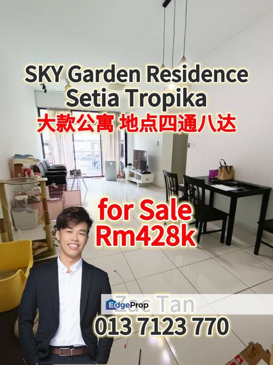 Sky Garden Redsidence Apartment for Sale‼️, Johor, Setia Tropika