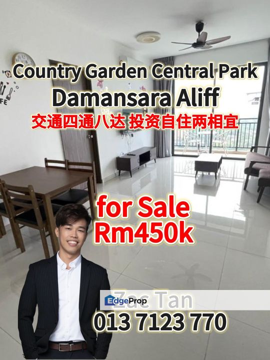 Central Park Damansara Aliff Apartment for Sale‼️, Johor, Johor Bahru