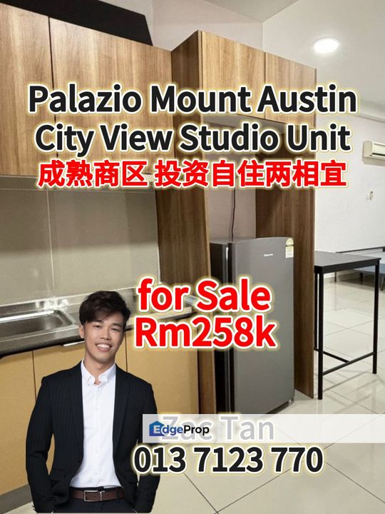 Palazio Mount Austin Studio for Sale‼️, Johor, Johor Bahru