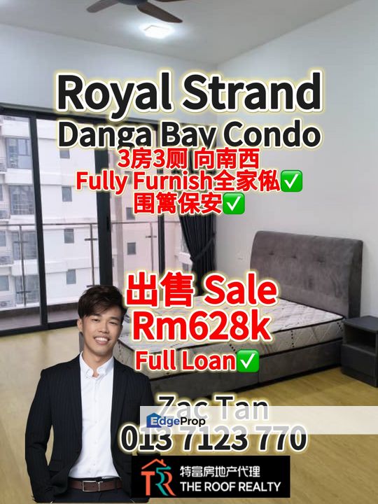 Royal Strand Danga Bay Condo for Sale‼️, Johor, Johor Bahru