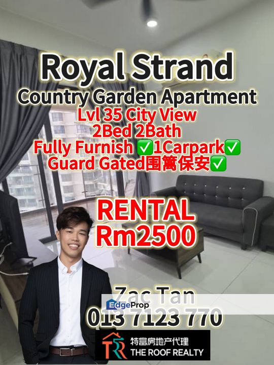 Royal Strand Danga Bay Apartment for Rent‼️, Johor, Johor Bahru