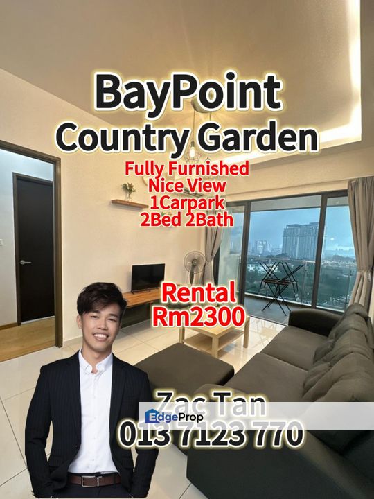 Baypoint Country Garden for Rent‼️, Johor, Johor Bahru