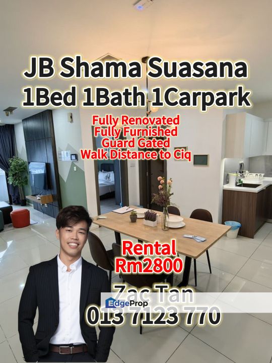 JB Suasana  Apartment for Rent/Sale‼️, Johor, Johor Bahru