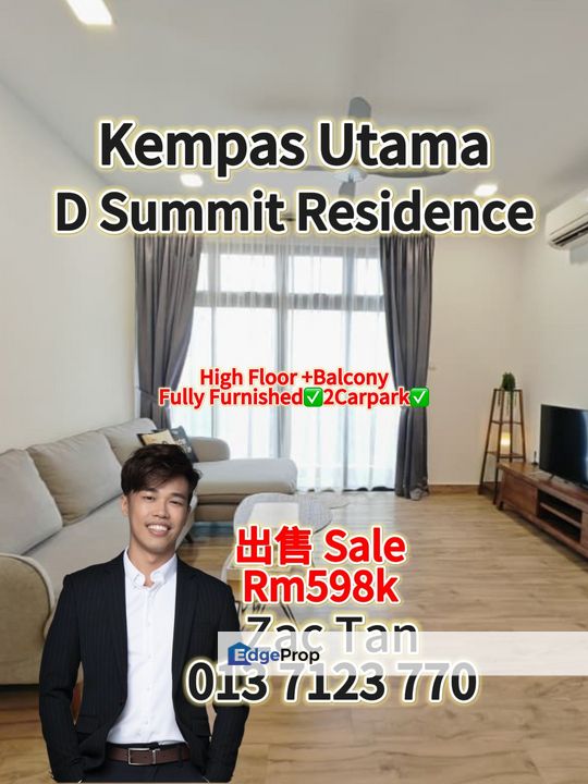 D Summit Residence Kempas for Sale‼️, Johor, Johor Bahru