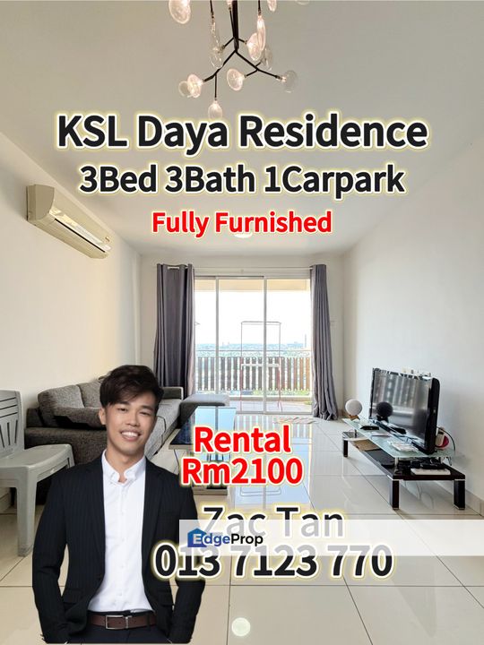 KSL Daya Residence for Rent ‼️, Johor, Johor Bahru