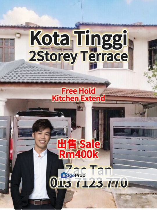 Kota Tinggi Taman Ria 2Storey Terrace for Sale‼️, Johor, Kota Tinggi