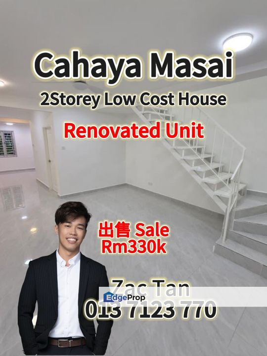 Cahaya Masai 2Storey Low Cost for Sale‼️, Johor, Masai
