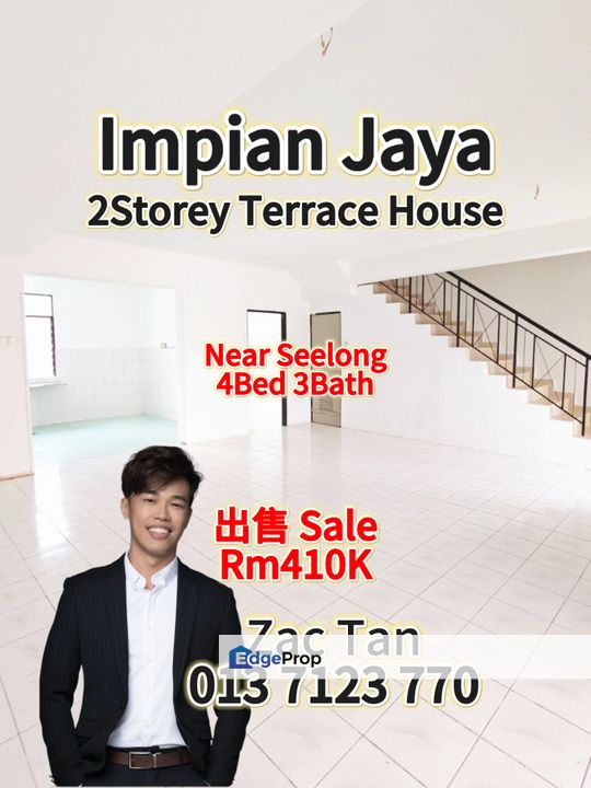 Impian Jaya 2Storey Terrace for Sale‼️, Johor, Senai