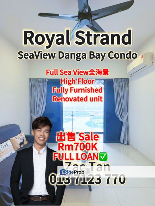 Royal Strand Sea View Danga Bay Condo for Sale‼️, Johor, Johor Bahru