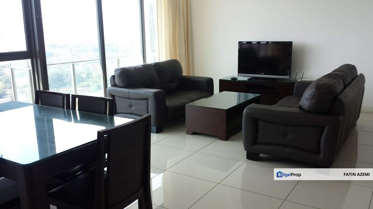 Setia Sky Residences KLCC facing Banjaran Titiwangsa, Kuala Lumpur, KL City