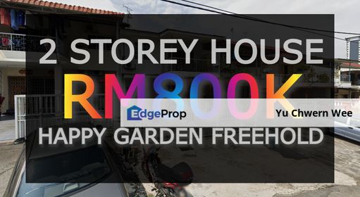 🔥🔥🔥🏠 [FREEHOLD] Happy Garden Taman Gembira Jalan Rukun 22 x 70sf 2 Storey House for SALE RM800k [SOLD], Kuala Lumpur, Kuchai Lama