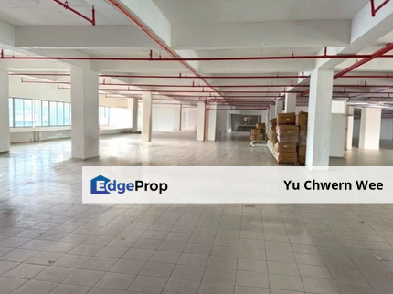 Kepong Taman Ehsan Warehouse with (cargo lift 40ft container) for rent, Kuala Lumpur, Kepong