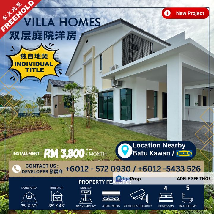 Taman Hijauan Valdor Down Payment only RM 10K at Simpang Ampat nearby Batu Kawan, Penang, Simpang Ampat