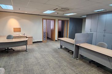 Partly furnished office for Sale at Plaza Mont Kiara
