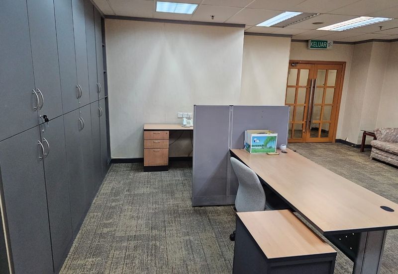 Partly furnished office for Sale at Plaza Mont Kiara