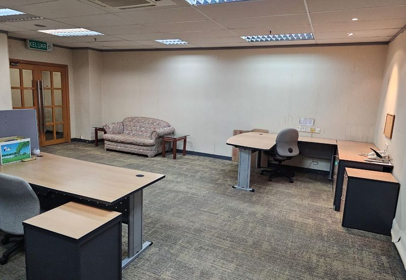 Partly furnished office for Sale at Plaza Mont Kiara
