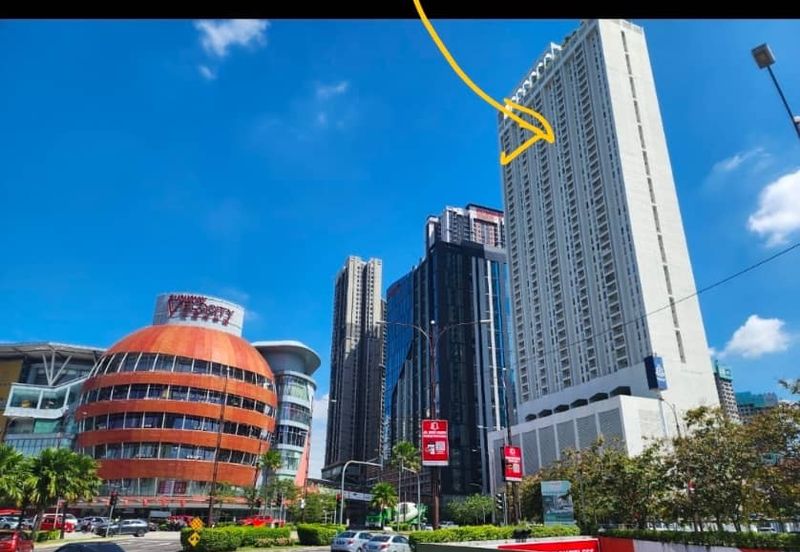 Fully Furnished 4 Rooms 2 Bathrooms Unit @ UNA Service Apartment, Sunway Velocity!*