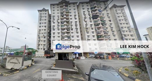 Genting Court Condominium, Setapak, Semi Furnished, Kuala Lumpur, Setapak